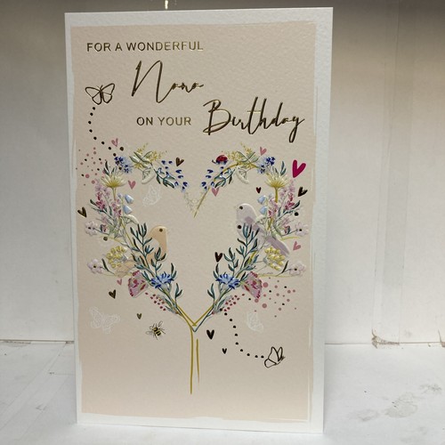 Nana birthday greeting card - nana,