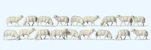 Preiser 14161 sheep - sheep, (18)