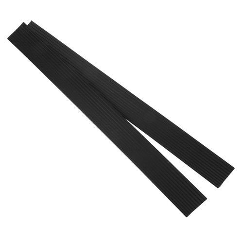 Black pvc sweeping robot - pvc, ramp