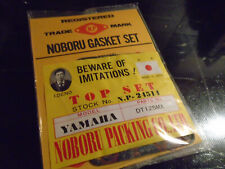 NOBORU Yamaha DT125MX  DT125 MX GH 1980/ 81 Top End Gasket Set 24514 FREEPOST UK