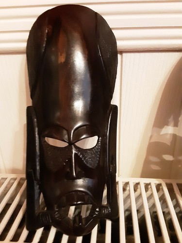 Tribal mask carved - tribal, mask.carved.african