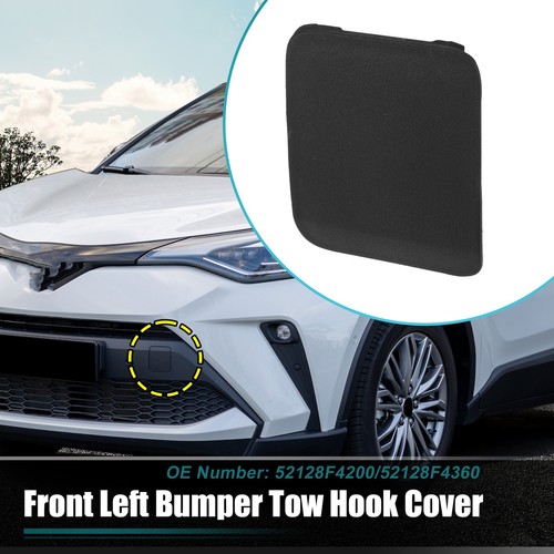 Front left bumper tow hook - front,