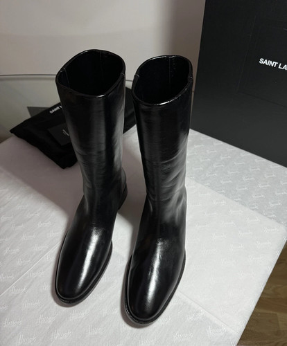 Saint laurent matt boots - laurent,