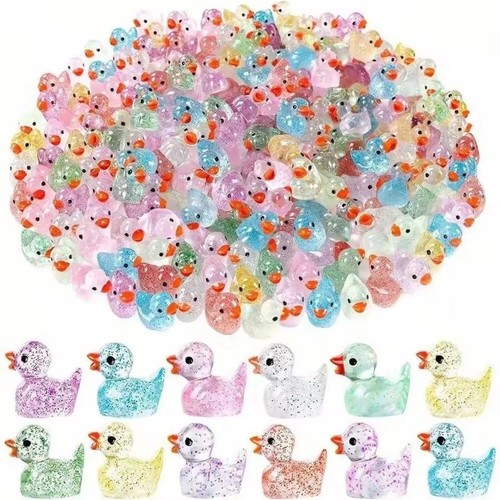 100pcs mini ducks colors - 100pcs, 10