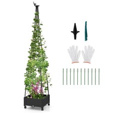 206cm garden obelisk trellis - 206cm,