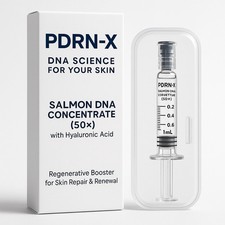 🧬 PDRN-X™ 50× Concentrate | Salmon DNA + Hyaluronic Acid Booster (1 mL Syringe)