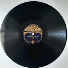 VINTAGE 78RPM RECORD THE WEDDING OF MR WU/BABY BY GEORGE FORMBY