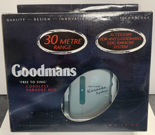 Goodmans free sing cordless - to,