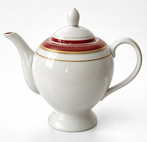 Vintage porcelain teapot - porcelain,