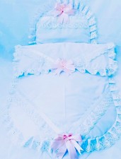 Pram Quilt and Pillow Set For