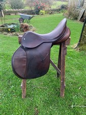 Lovely brown leather - brown, 17”