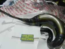 EARLY YAMAHA DTR125 POWER PIPE ,LACQUERED FINISH ,TECNO ,UNRESTRICTED 