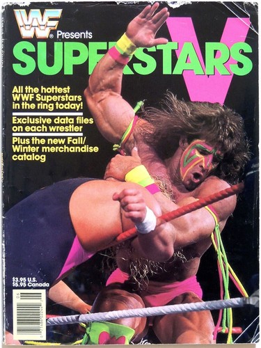 Wwf superstars magazine - superstars, v