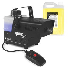 BeamZ RAGE 600I Smoke Machine with Remote - Fog Effect for DJ, Disco, Party