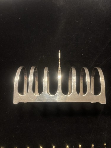 Stunning 925 silver toast rack - silver,