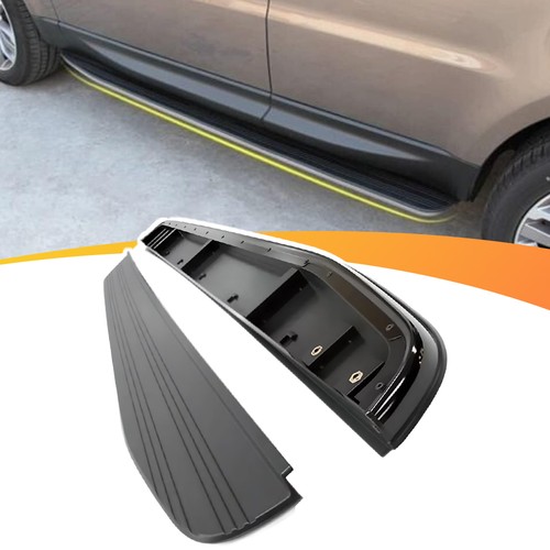 Black stealth side steps - black,