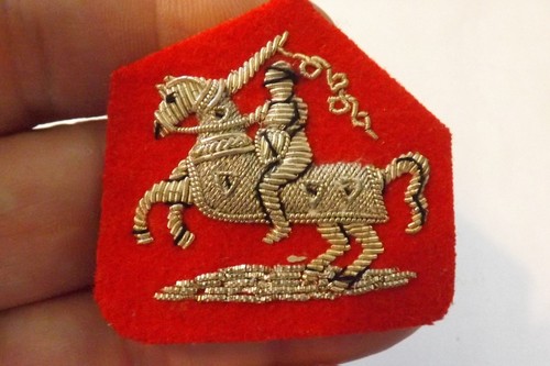 Military cloth bullion badge - military,