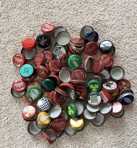 100 beer bottle top caps - bottle,