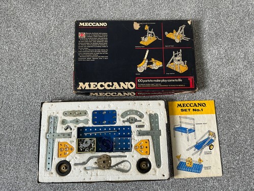 Vintage meccano set with - meccano,
