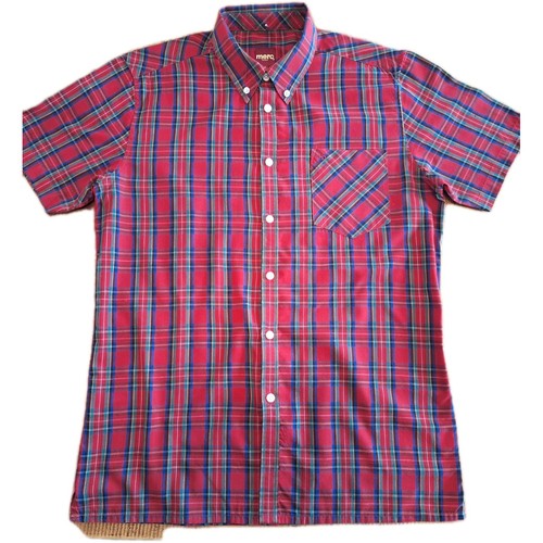Merc mack red tartan retro - merc,