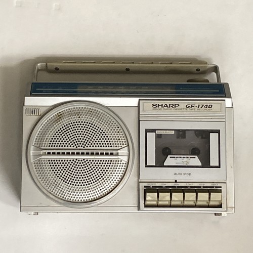 Vintage sharp 1740e - gf-1740e, radio