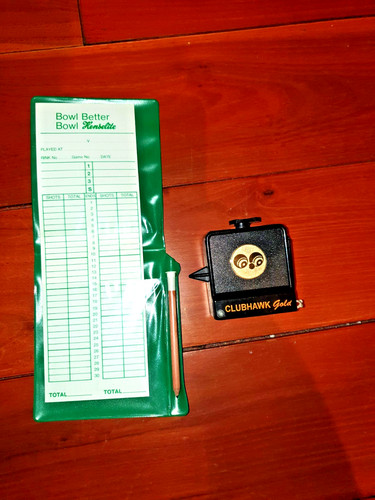 Henselite score card holder - card, +