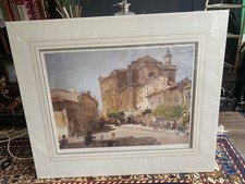 William Russel Flint Summertime Uzes Limited Edition Print 382/653. 