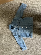 Girls Matalan Soft Denim Jacket Age 2-3