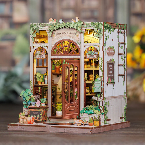 Cutebee miniature house - miniature, 'green