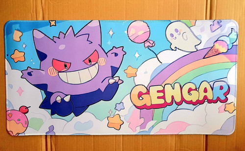 Gengar playmat pokemon trading - playmat,