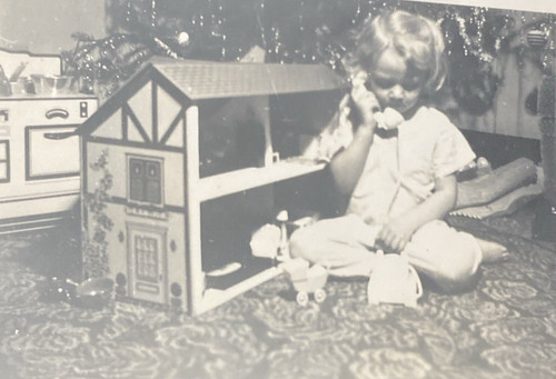 1940s little girl toy - little,