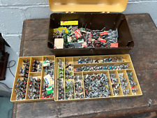 (B) LOT OF VINTAGE WARHAMMER ? METAL FIGURES IN TUB