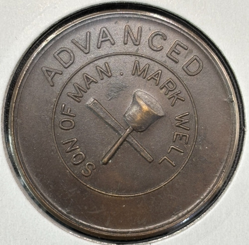 Freemasons token masonic - freemasons,