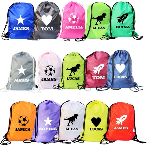 Personalised school drawstring - school,