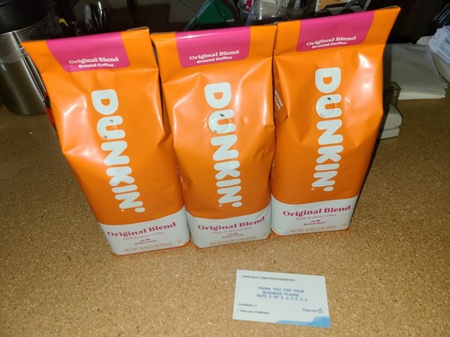 Dunkin donuts three pounds - three,