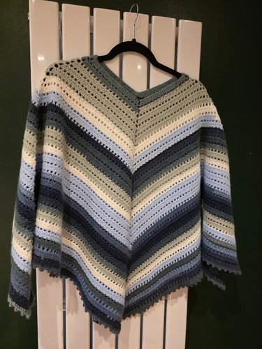 Handmade crochet poncho women - crochet,