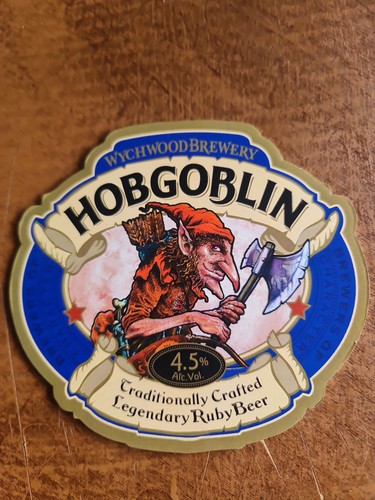 Wychwood brewery hobgoblin - '',