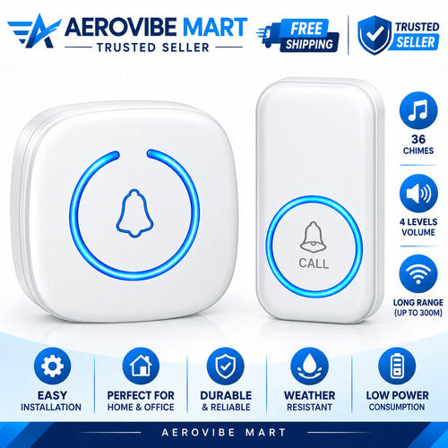 Wireless doorbell waterproof - wireless,