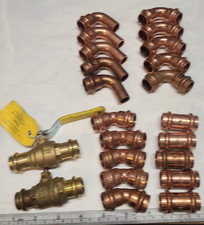 Lot of (22) Pieces 1/2" Copper