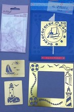 4 seaside themed brass