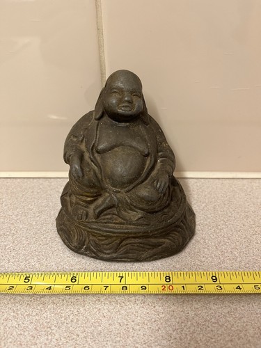Small solid brass sitting - small,