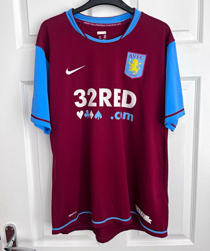 Aston villa 2007 home shirt - aston,