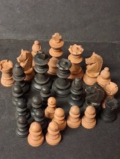 Wooden Chess Pieces Some
