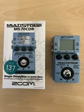 ZOOM MULTISTOMP MS-70CDR - STEREO MULTI EFFECTS PEDAL  VGC
