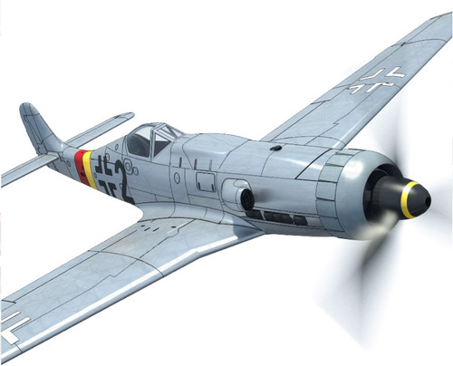 Focke wulf ta152h airplane - focke, rc