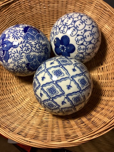 Chinoiseries blue white - blue,