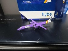 1/400 Flybe Dash 8 Q400 Purple Livery By Gemini Jets
