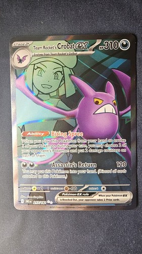 Team rockets crobat 217 - crobat, ex
