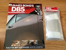 EAGLEMOSS 1/8 BUILD JAMES BOND 007 ASTON MARTIN DB5 ISSUE 45 NEW SEALED + MAG