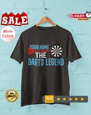 NEW/PERSONALISED Darts T Shirt
